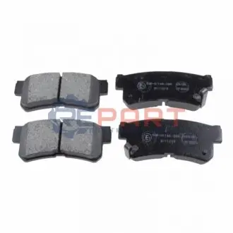 Комплект гальмівних колодок задн, HYUNDAI GETZ, TRAJET SSANGYONG KYRON 1.1-2.7D 09.99 BLUE PRINT ADG04250 Купити в Україні