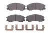 Фото Комплект гальмівних колодок передн, HYUNDAI TERRACAN 2.5D/2.9D/3.5 11.01-12.06 BLUE PRINT (ADG04255) зображення 1