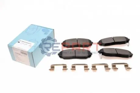 Фото Колодки гальмівні (передні) Kia Sorento 02- (Sumitomo) (з датчиком) BLUE PRINT (ADG04258) зображення 1