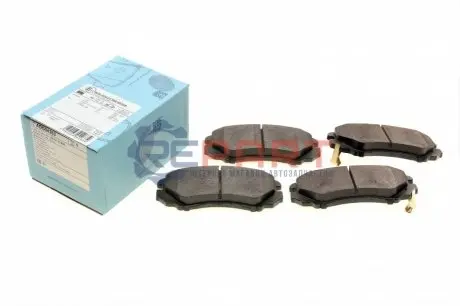 Комплект гальмівних колодок передн, HONDA CIVIC VIII HYUNDAI COUPE II, ELANTRA III, ELANTRA IV, I30, SONATA IV, SONATA V, TUCSON KIA MAGENTIS I, MAGENTIS II, SOUL I 1.6-2.7 03.98-12.14 BLUE PRINT ADG04263 Купити в Україні