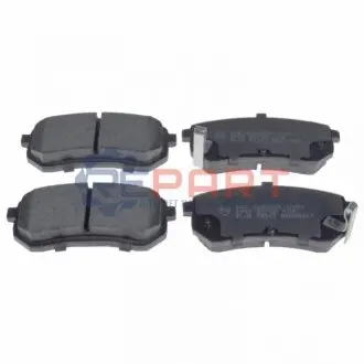 Комплект гальмівних колодок задн, HYUNDAI I10 I KIA PICANTO I 1.0-1.2LPG 04.04-12.13 BLUE PRINT ADG04267 Купити в Україні