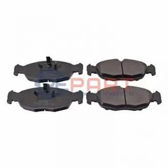 Фото Колодки гальмівні (передні) Daewoo Lanos 97- BLUE PRINT (ADG04276) зображення 1