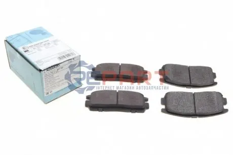 Комплект гальмівних колодок задн, CHEVROLET CAPTIVA, EQUINOX HYUNDAI TERRACAN OPEL ANTARA A 2.0D-3.4 11.01 BLUE PRINT ADG04281 Купити в Україні