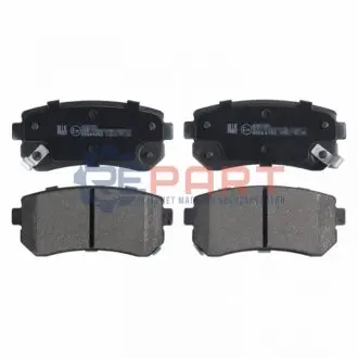 Фото Колодки гальмівні (задні) Hyundai Accent/I20/I30/Ix35/Sonata/Kia Ceed/Rio/Sportage 1.2-3.3 05- BLUE PRINT (ADG04282) зображення 1