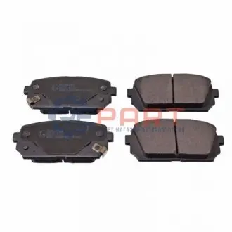 Комплект гальмівних колодок задн, KIA CARENS III 1.6-2.0LPG 09.06-06.13 BLUE PRINT ADG04283 Купити в Україні