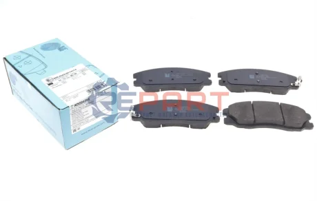 Комплект гальмівних колодок передн, CHEVROLET CAPTIVA OPEL ANTARA A 2.0D-3.2 06.06 BLUE PRINT ADG04285 Купити в Україні