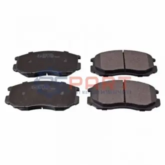 Комплект гальмівних колодок передн, DAIHATSU EXTOL, TERIOS TOYOTA CAMI, RUSH 1.3/1.5/1.5LPG 05.97 BLUE PRINT ADG04295