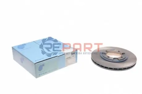 Диск гальмівний передн Лів/Прав HYUNDAI COUPE I, LANTRA I, LANTRA II 1.5-2.0 10.90-04.02 BLUE PRINT ADG04309 Купити в Україні
