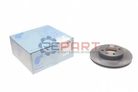 Фото Диск гальмівний (передній) Hyundai Getz 02-10 (241x19) BLUE PRINT (ADG043100) зображення 1