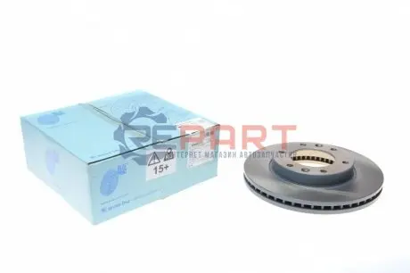 Фото 1 — Диск гальмівний (передній) KIA Carnival 05-15 (300x28) BLUE PRINT (ADG043123) Фото Диск гальмівний (передній) KIA Carnival 05-15 (300x28) BLUE PRINT (ADG043123) зображення 1