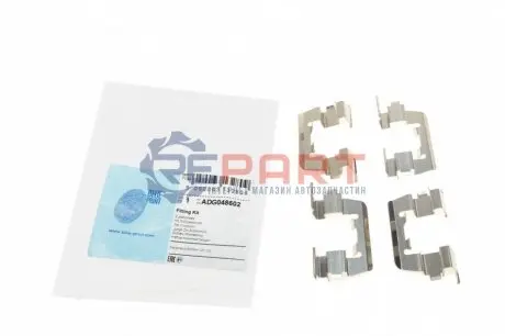 Фото 1 — К-т установка колодок тормозных BLUE PRINT (ADG048602) Фото К-т установка колодок тормозных BLUE PRINT (ADG048602) изображение 1