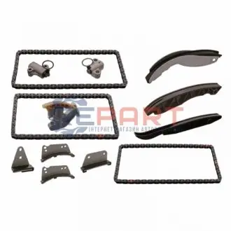 Комплект ГРМ (ланцюг + елементи) HYUNDAI H-1, H-1 / STAREX, H-1 CARGO, H-1 TRAVEL, H100, H350 KIA SORENTO I 2.5D 07.01 BLUE PRINT ADG07381 Купити в Україні