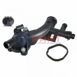 Корпус термостата BUICK ENCORE CHEVROLET CRUZE, ORLANDO OPEL ADAM, ASTRA J, ASTRA J GTC, CASCADA, CORSA D, CORSA E, INSIGNIA A, MERIVA B, MOKKA / MOKKA X, ZAFIRA C 1.4/1.4LPG 12.09 BLUE PRINT ADG09252 Купити в Україні