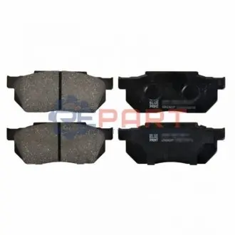 Комплект гальмівних колодок передн, HONDA CIVIC IV, CRX II 1.3-1.6 10.87-12.91 BLUE PRINT ADH24207 Купити в Україні