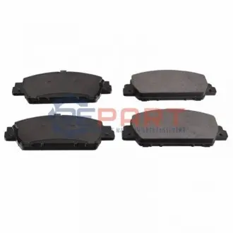 Фото Колодки тормозные, дисковые BLUE PRINT (ADH242100) изображение 1