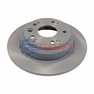 Фото Диск гальмівний (задній) Honda Accord VII 03-08 (281.8x9.1) BLUE PRINT (ADH24393) зображення 1