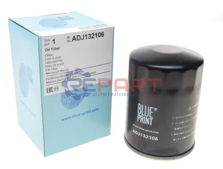 Масляний фільтр JAGUAR S-TYPE II, XF I, XJ, XK 8, XK II LAND ROVER DISCOVERY III, RANGE ROVER III, RANGE ROVER SPORT I ASTON MARTIN VANTAGE VANTAGE, VANTAGE VOLANTE 3.6-4.7 01.99 BLUE PRINT ADJ132106 Купити в Україні