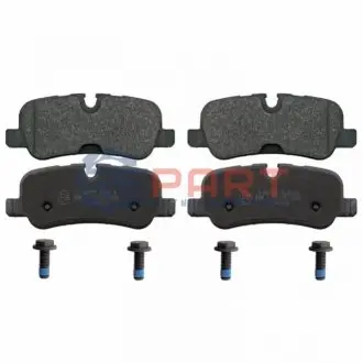 Комплект гальмівних колодок задн, LAND ROVER DISCOVERY III, DISCOVERY IV, RANGE ROVER III, RANGE ROVER SPORT I 2.7D-5.0 03.02-12.18 BLUE PRINT ADJ134205 Купити в Україні