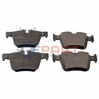 LANDROVER К-т задних тормозов. колодок Discovery Sport 2,0-2,2 14-, Range Rover Evoque 2,0-2,2 11- BLUE PRINT ADJ134251