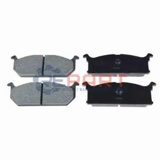 Комплект тормозных колодок передн, SUZUKI GRAND VITARA I, SWIFT I 1.0-2.0D 10.83-12.03 BLUE PRINT ADK84202