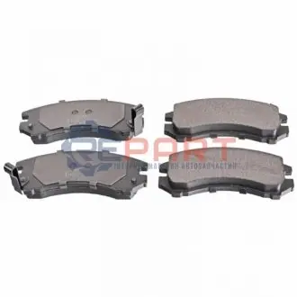 Комплект гальмівних колодок передн, SUZUKI SWIFT II 1.3/1.6 03.89-12.03 BLUE PRINT ADK84208 Купити в Україні