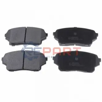 Комплект гальмівних колодок передн, SUZUKI GRAND VITARA I 2.0D 02.01-09.05 BLUE PRINT ADK84233 Купити в Україні
