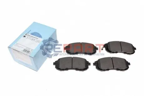 Комплект гальмівних колодок передн, SUZUKI SX4 1.5/1.6 06.06 BLUE PRINT ADK84237 Купити в Україні