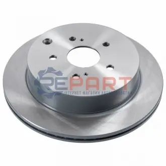 Фото Диск гальмівний (задній) Suzuki Grand Vitara 05- (308x16) BLUE PRINT (ADK84336) зображення 1