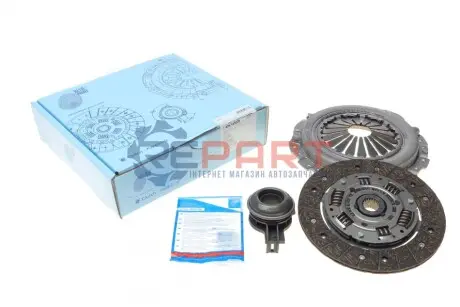Комплект зчеплення з підшипником (200мм) FIAT DOBLO, PALIO, PUNTO, STRADA 1.9D 09.99 BLUE PRINT ADL143028 Купити в Україні