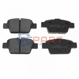 Колодки гальмівні (задні) Fiat Bravo II 07-14/Stilo 01-08/Linea 07-/Multipla 99-10/Lancia Delta 08 BLUE PRINT ADL144204 Купити в Україні