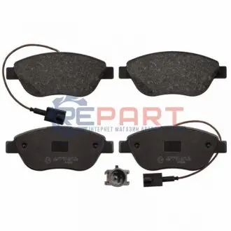 Комплект гальмівних колодок передн, ABARTH 500 / 595 / 695, 500C / 595C / 695C FIAT BRAVO, BRAVO II, DOBLO, DOBLO CARGO, GRANDE PUNTO, IDEA, LINEA, MULTIPLA, PUNTO, PUNTO EVO 1.3D-2.0D 04.99 BLUE PRINT ADL144213 Купити в Україні