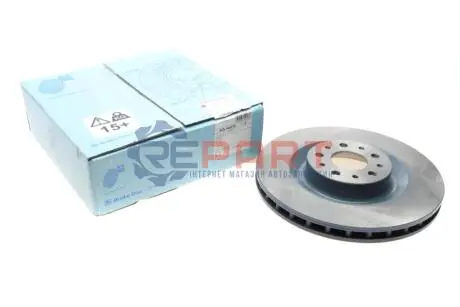 Фото Диск гальмівний (передній) Fiat Doblo 10-/Opel Combo 12- (305x28) (з покриттям) (вентильований) BLUE PRINT (ADL144315) зображення 1