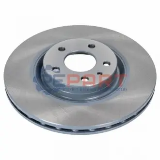Фото Диск гальмівний (передній) Fiat Doblo 10- (284x22) (вентильований) BLUE PRINT (ADL144321) зображення 1