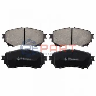 Фото 1 — Колодки гальмівні (передні) Mazda 6 12- BLUE PRINT (ADM542106) Фото Колодки гальмівні (передні) Mazda 6 12- BLUE PRINT (ADM542106) зображення 1