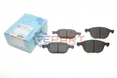 Комплект гальмівних колодок передн, VOLVO C30, C70 II, S40 II, V40, V50 FORD C-MAX, C-MAX II, ECOSPORT, FOCUS C-MAX, FOCUS II, FOCUS III, GRAND C-MAX, KUGA I, KUGA II 1.0-Electric 10.03 BLUE PRINT ADM54282 Купити в Україні