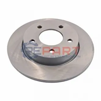 Фото Диск гальмівний (задній) Mazda 3 1.3-2.2 MZR 04-14 (264.8x11) BLUE PRINT (ADM543115) зображення 1