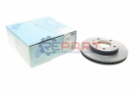 Фото 1 — Диск гальмівний (передній) Mazda 6/MX-6 1.8-2.0 92-02/Premacy 99-05 (258x24) BLUE PRINT (ADM54341) Фото Диск гальмівний (передній) Mazda 6/MX-6 1.8-2.0 92-02/Premacy 99-05 (258x24) BLUE PRINT (ADM54341) зображення 1