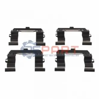 Фото 1 — Мотажний комплект гальмівних колодок BLUE PRINT (ADM548604) Фото Мотажний комплект гальмівних колодок BLUE PRINT (ADM548604) зображення 1