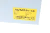 Насос охолоджуючої рідини, з ущільненням FORD USA PROBE II MAZDA 323 F VI, 323 S VI, 626 IV, 626 V, MPV II, PREMACY 2.0 08.91-03.05 BLUE PRINT (ADM59116) зображення 9