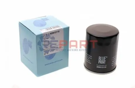 Фільтр масляний Nissan Micra 1.0-1.4i 92-10/ Primera 2.0i 90-96 BLUE PRINT ADN12110 Купити в Україні