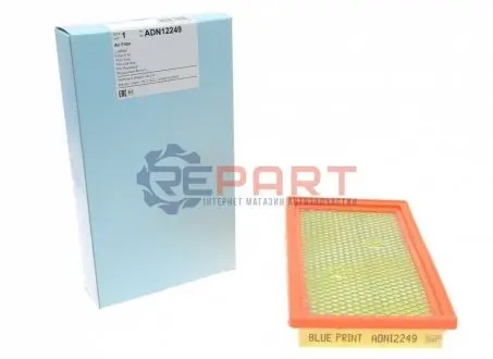 Фото 1 — Фільтр повітряний Nissan Note/Micra/Tiida 1.6 16V 01-/Cube III (Z12) 10- BLUE PRINT (ADN12249) Фото Фільтр повітряний Nissan Note/Micra/Tiida 1.6 16V 01-/Cube III (Z12) 10- BLUE PRINT (ADN12249) зображення 1