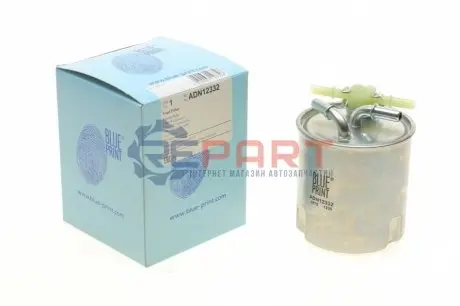 Фото Фільтр паливний Nissan Qashqai/X-Trail 1.5/2.0dci 07- BLUE PRINT (ADN12332) зображення 1