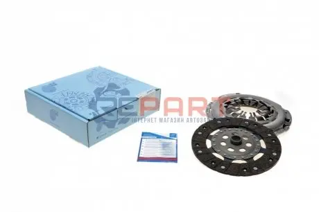 Фото Комплект зчеплення Renault Kangoo 1.5dCi 08- (+вижимний) d=230mm (z=21) BLUE PRINT (ADN130220) зображення 1