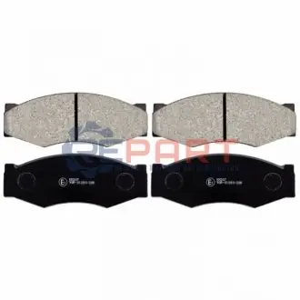 Фото 1 — Комплект тормозных колодок из 4 шт. дисков BLUE PRINT (ADN142109) Фото Комплект тормозных колодок из 4 шт. дисков BLUE PRINT (ADN142109) изображение 1