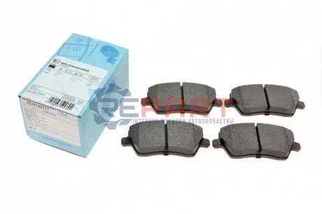Фото Колодки гальмівні (передні) Renault Kangoo 08-/Megane IV 15-/Zoe 12- BLUE PRINT (ADN142117) зображення 1
