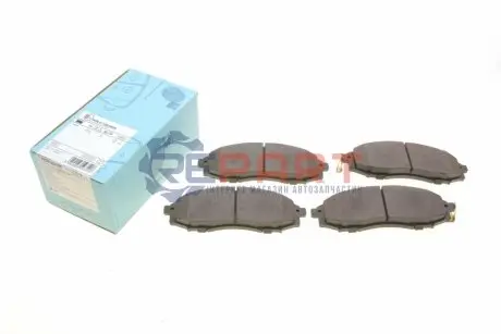 Фото Колодки гальмівні (передні) Nissan Navara/Pick Up 2.4i/2.5 TD 98- BLUE PRINT (ADN142121) зображення 1