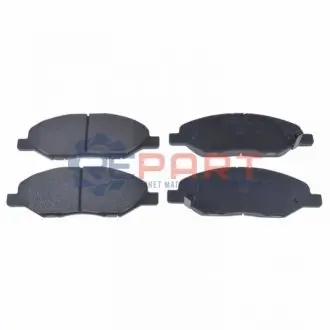 Фото Колодки гальмівні (передні) Nissan Micra II/III/Note/Tiida 04-13 BLUE PRINT (ADN142173) зображення 1