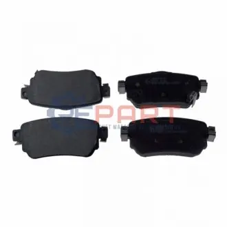 Фото Колодки гальмівні (задние) Nissan Qashqai II/X-Trail/ Renault Kadjar 13- BLUE PRINT (ADN142177) зображення 1