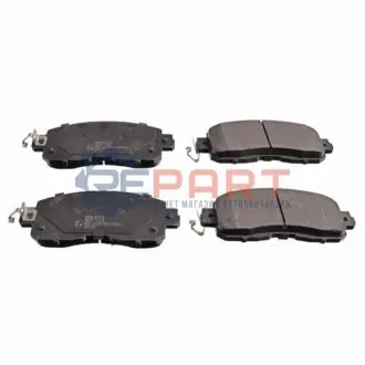 Комплект гальмівних колодок передн, NISSAN ALTIMA, LEAF, TEANA III 2.5/3.5/Electric 11.10 BLUE PRINT ADN142179 Купити в Україні