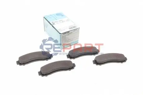 Комплект гальмівних колодок передн, NISSAN MICRA II, MICRA III 1.0-1.5D 08.92-06.10 BLUE PRINT ADN14290 Купити в Україні